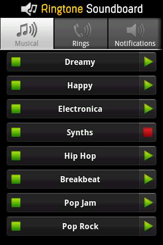 Ringtones Sound Effects 1 تصوير الشاشة