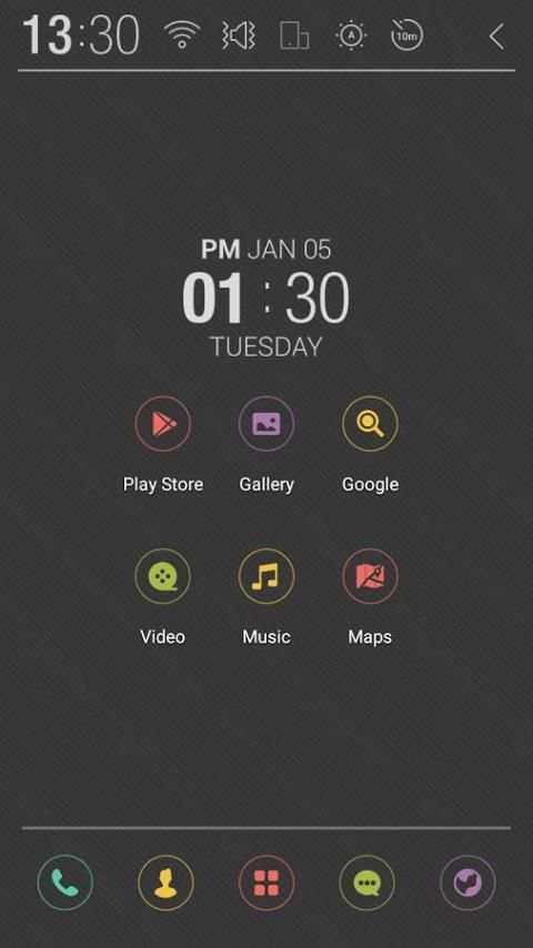 Simple Color Atom Theme screenshot 4
