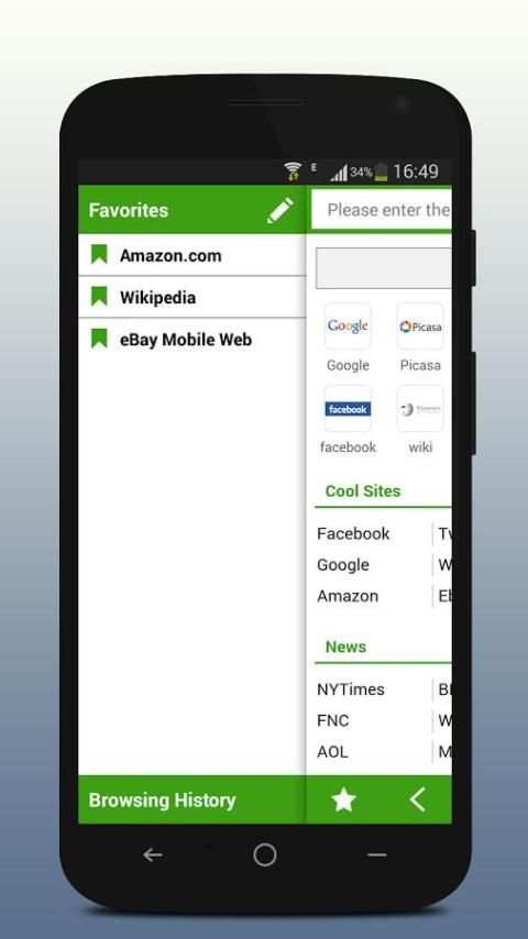 4G Booster Internet Browser स्क्रीनशॉट 5