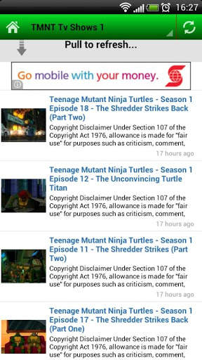 TMNT Tube Tv 5 تصوير الشاشة