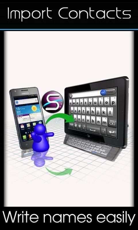 SlideIT Keyboard screenshot 1