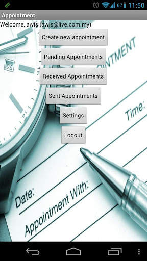Appointment Apps (UniKL) скриншот 1