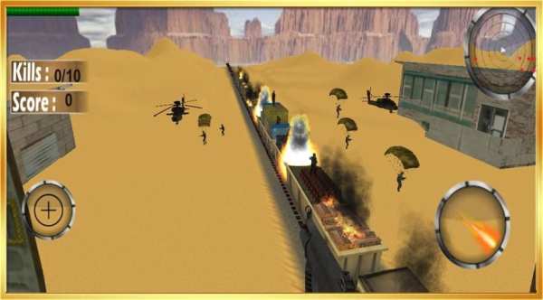 Lone Commando Clash Of Gunship screenshot 8