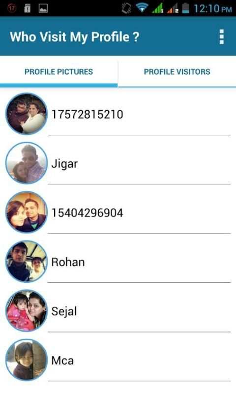 Who visited profile-whatsapp screenshot 4