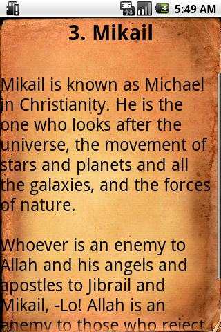 Angels and Islam Lite screenshot 2