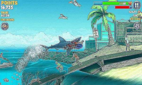 Guide Hungry Shark Evolution скриншот 1