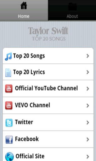 Taylor Swift Songs screenshot 1