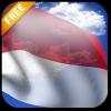 Bendera 3D Indonesia gratis
