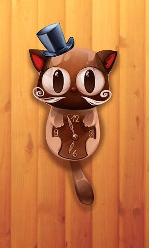 TicToc Cat Clock Demo 1 تصوير الشاشة