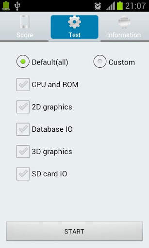 Benchmark скриншот 2