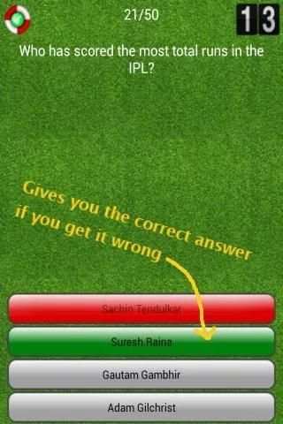 Champion Cricket Quiz स्क्रीनशॉट 3