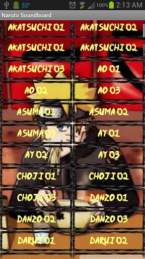 Naruto Soundboard screenshot 2