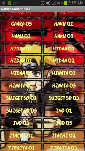 Naruto Soundboard screenshot 1