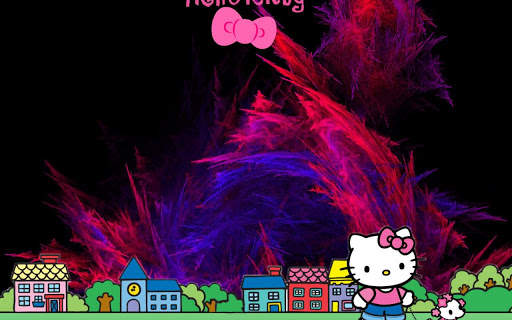 Hello Kitty 3D Live Images скриншот 3