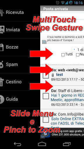 iMail multiaccount+notifiche screenshot 3