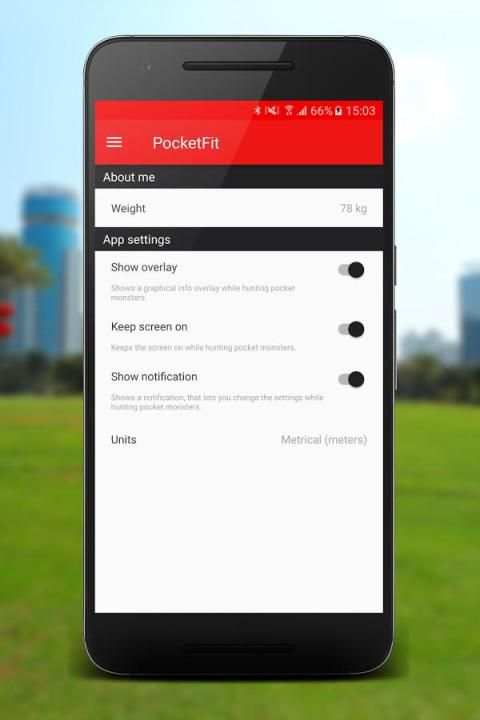 PocketFit screenshot 1