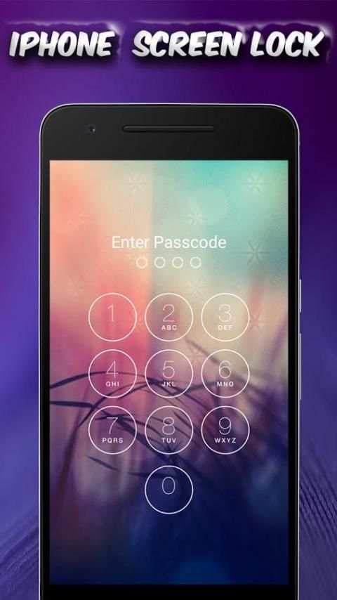 Lock Screen OS9 - Phone 7 скриншот 7