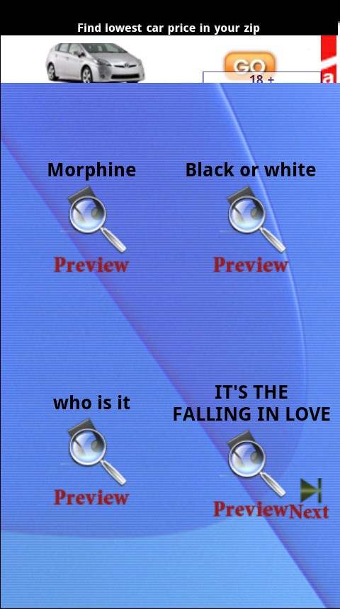 Michael Jackson Ringtone screenshot 1
