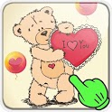 ikon Cute Teddy Bear Live Wallpaper