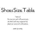 Shoes Size Table icon