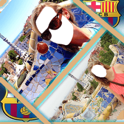 Barcelona tour selfie icon
