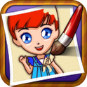 Coloring Book - Princess icon