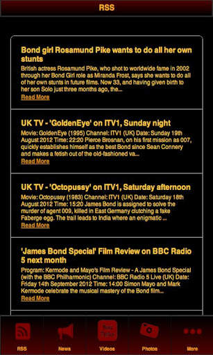 James Bond 007 Fans Unofficial screenshot 2