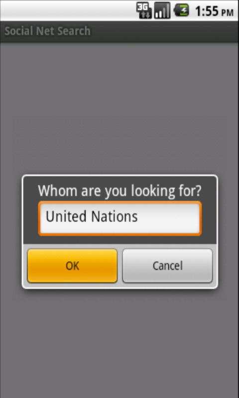 Social Net Search screenshot 1