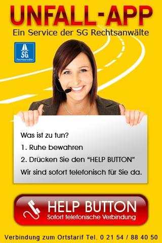 Unfall-App screenshot 1
