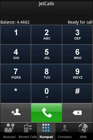 Jetcalls screenshot 2