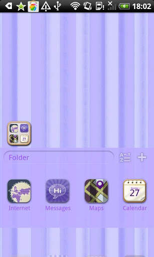 Noble Theme Go Launcher Ex screenshot 2
