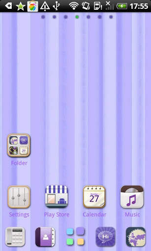 Noble Theme Go Launcher Ex screenshot 1