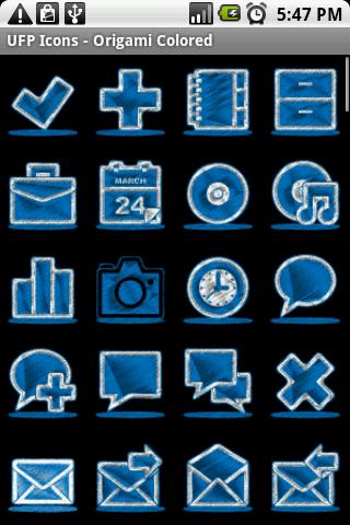 UFP Icons - Origami Colored screenshot 1