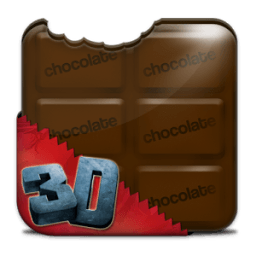 3D Chocolate Live Wallpaper icon