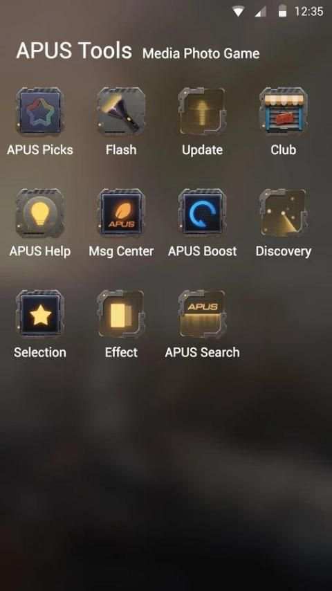 War-APUS Launcher theme screenshot 1