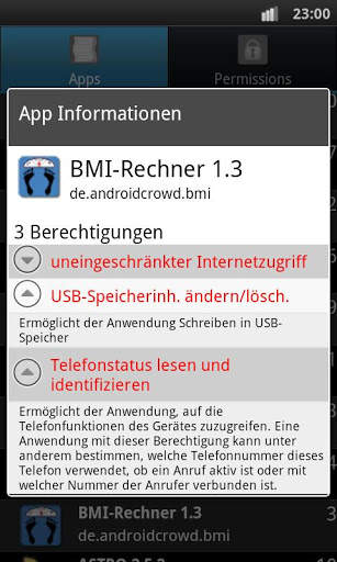 Permission Detector screenshot 3