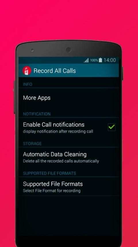 Record All Calls स्क्रीनशॉट 1