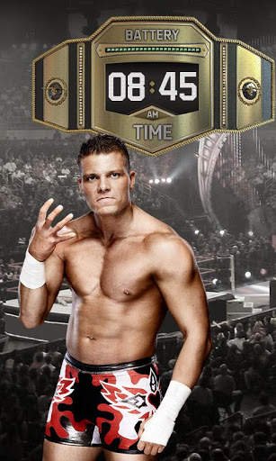 Tyson Kidd WWE Battery Widget स्क्रीनशॉट 1