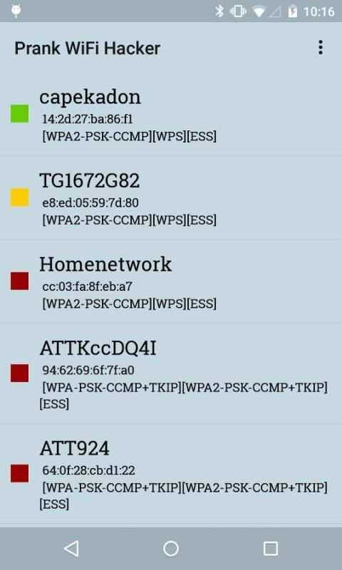 Prank WiFi Hacker скриншот 3