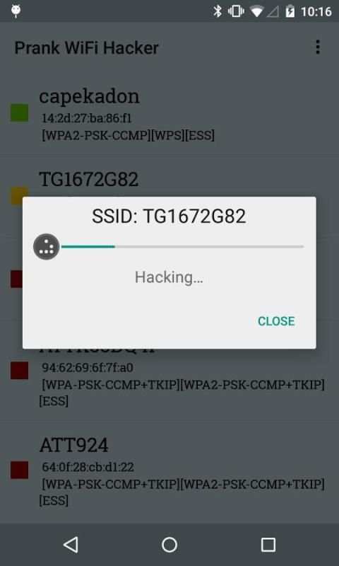 Prank WiFi Hacker скриншот 2