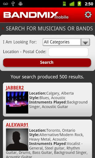 Bandmix Mobile UK screenshot 2