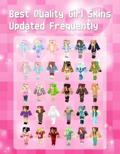 Girl skins for Minecraft screenshot 2