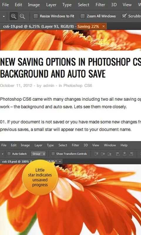 Tutorials for Photoshop CS6 screenshot 2