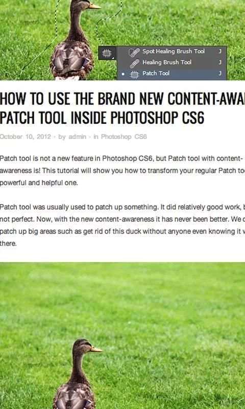 Tutorials for Photoshop CS6 screenshot 1