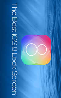 Retina iOS8 Lock Screen screenshot 1