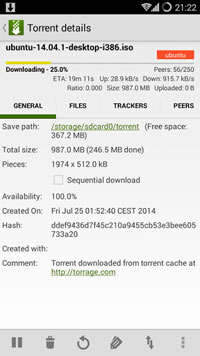 tTorrent Pro - Torrent Client screenshot 2