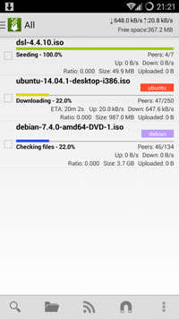 tTorrent Pro - Torrent Client screenshot 4