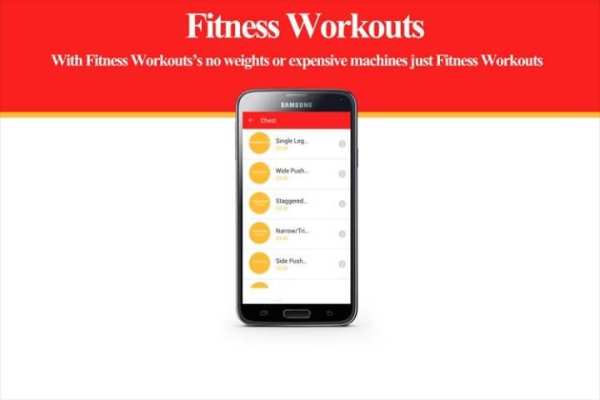 Fitness Workouts (No Weights) screenshot 4