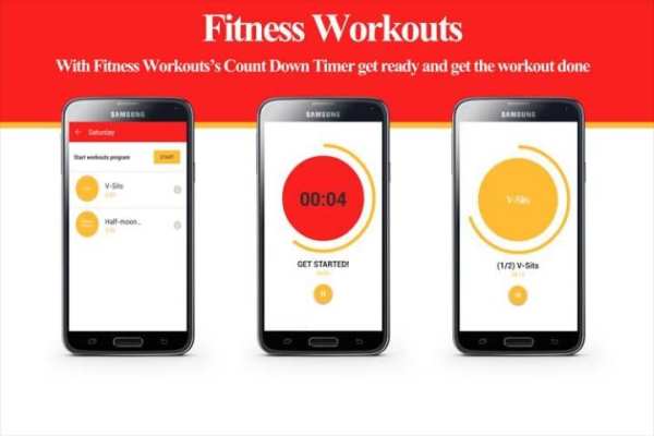 Fitness Workouts (No Weights) screenshot 1