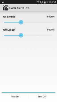 Flash Alerts Pro screenshot 2
